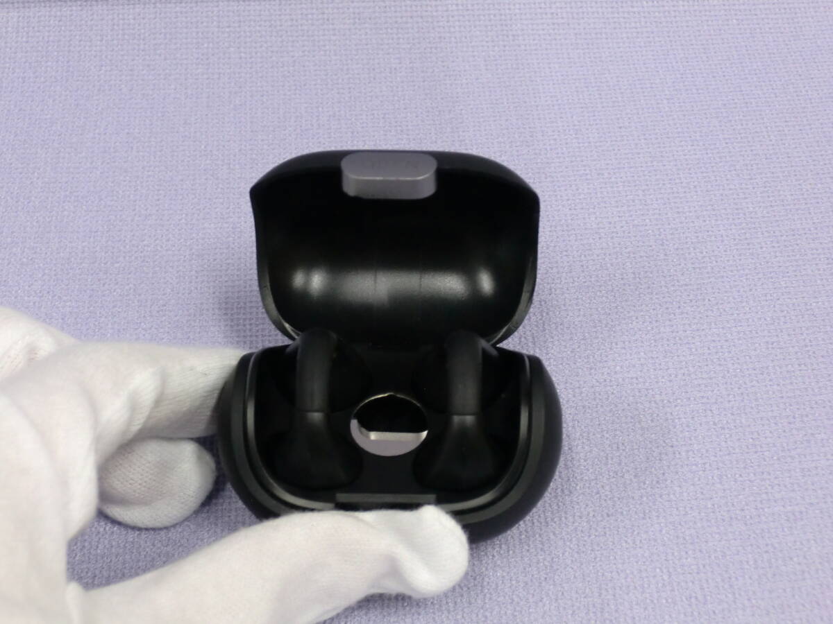 (MM-15)MONSTER モンスター OPENEAR MH22173 ワイヤレス イヤホン イヤフォン イヤーカフ　ブラック 中古_画像3