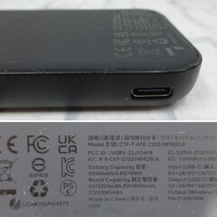 ji(M-803) мобильный аккумулятор беспроводной зарядное устройство 2 шт. комплект W15 CTF-T-ATE-232039FREBLK рабочее состояние подтверждено б/у 