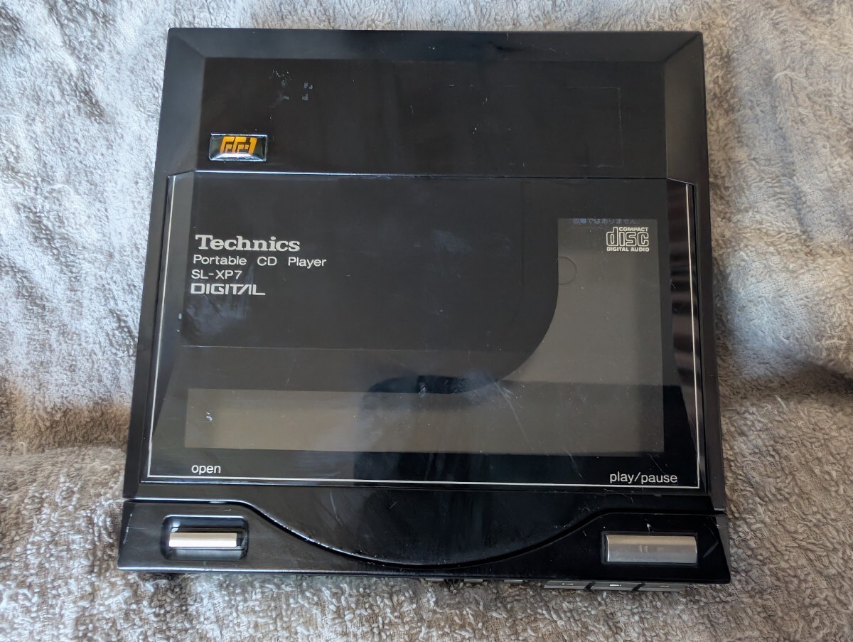 Technics テクニクス SL-XP7 ポータブルCDプレーヤー ジャンク
