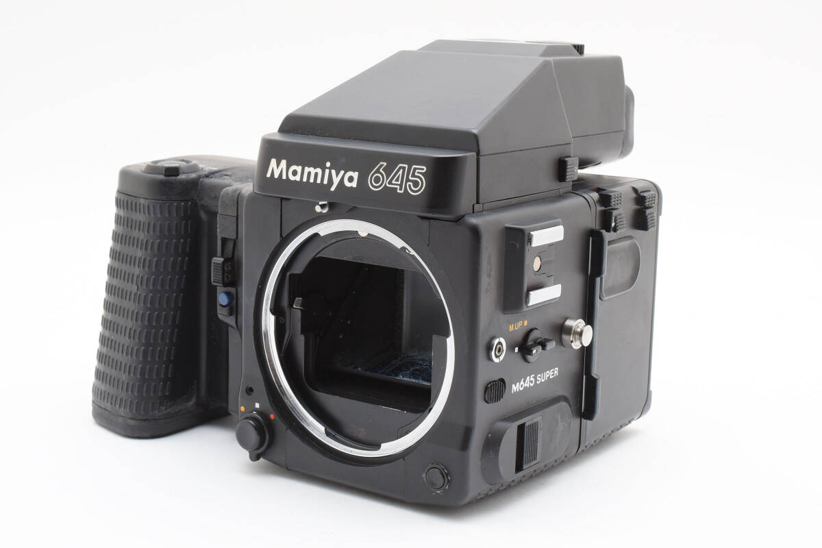 ?＊Mamiya M645 Super 中判 フィルム カメラ ボディ AEプリズムファインダー マミヤ AE Prism Finder