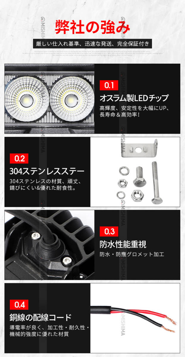 msm0220-os20 compact легкий шина лампа [ одиночный товар ]LED рабочее освещение LED рабочее освещение 20W 12V 24V широкоугольный рассеивание легкий грузовик грузовик кузов лампа водонепроницаемый 