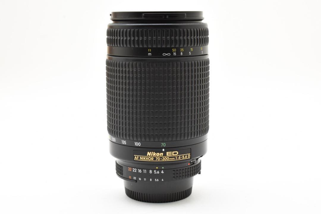 【S2006】Nikon NIKKOR 70-300 F4-5.6D 箱付き S2006】Nikon NIKKOR 70-300 F4-5.6D 箱付き ニコン