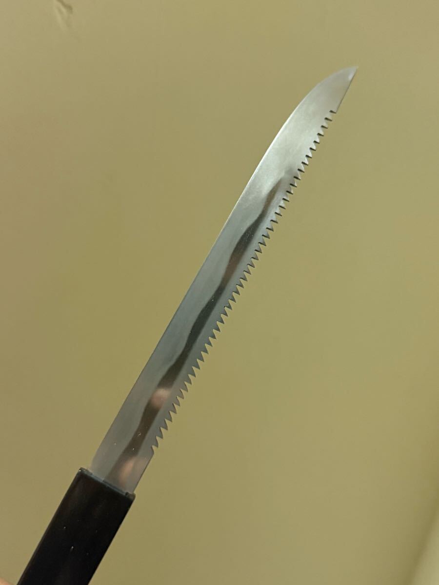 小柄小刀 海部刀写 備前長船写楽 幻の現代刀工 鋸刃 刀剣研磨