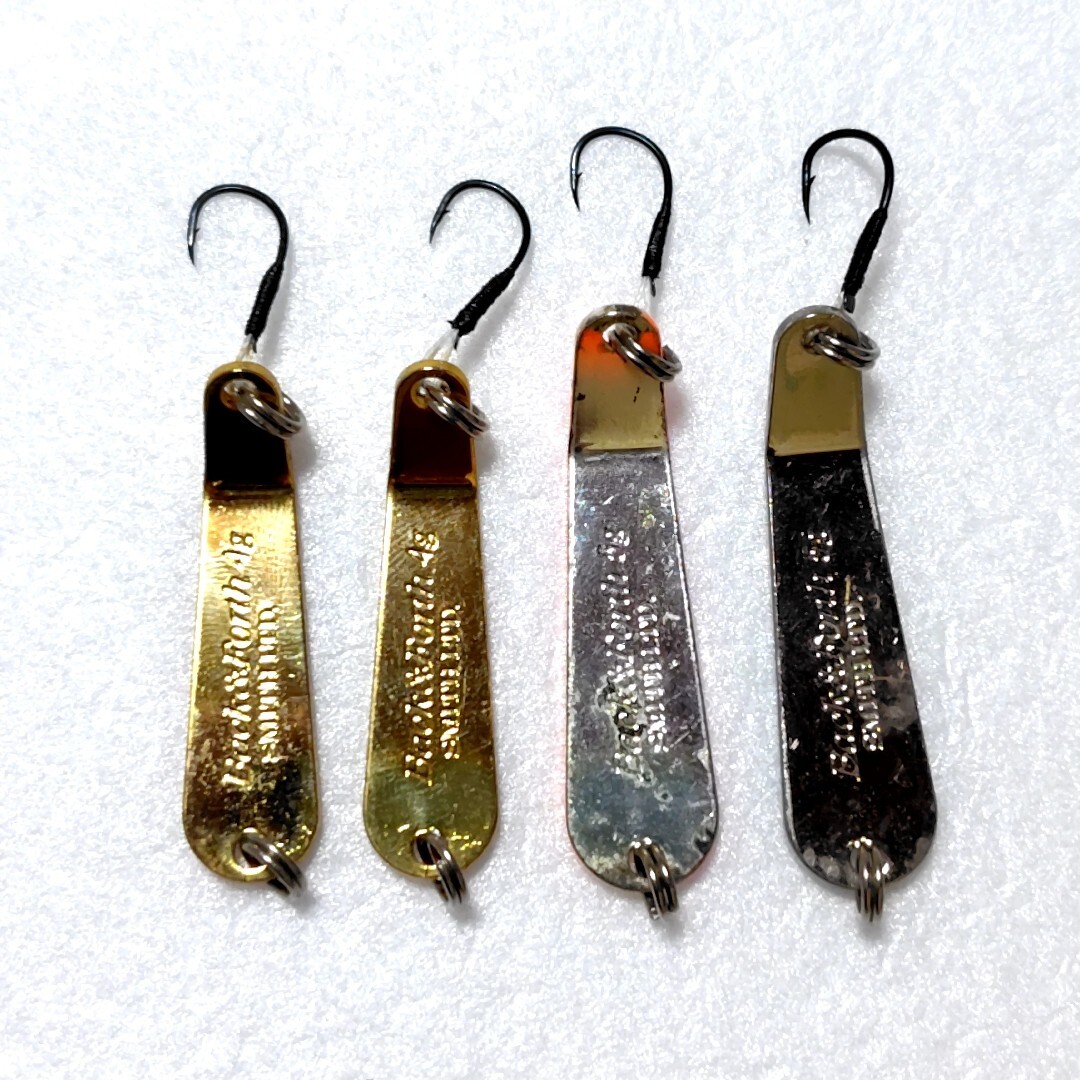 【中古】スミス SMITH バック&フォース 4g 5g 4枚セット 本流 渓流 トラウト ネイティブ サクラマス ニジマス ヤマメ 同梱歓迎 送料180_画像4