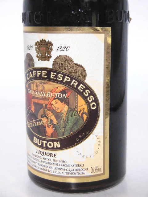 【L2】グラン カフェ エスプレッソ ブトン 90年代 正規品 箱付 750ml L2】グラン カフェ エスプレッソ ブトン 90年代 正規品 箱付