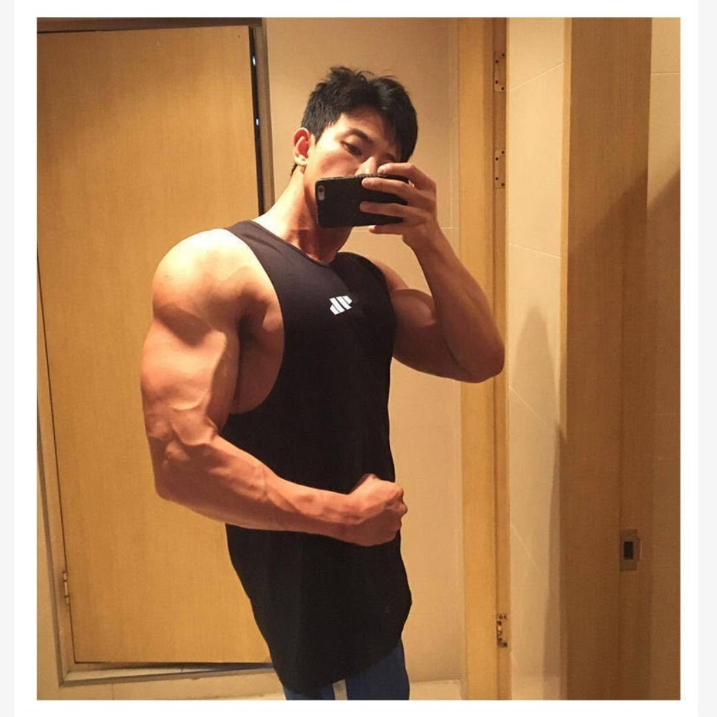 メンズ タンクトップ 黒 L トレーニング 筋トレ スポーツ 速乾 吸汗_画像2