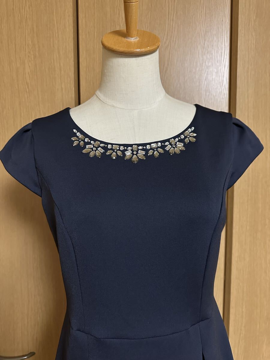 ◇エニィスィス any SiS ビジュー装飾 ワンピース◇結婚式パーティーフォーマル_画像5