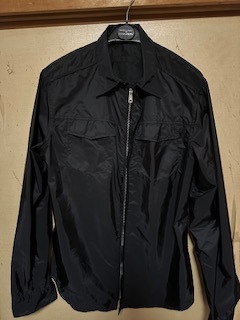 品質保証，限定SALEPRADA ナイロンシャツジャケット(ジャンパー、ブルゾン)｜売買されたオークション情報、yahooの商品情報をアーカイブ公開 - オークファン 男性用