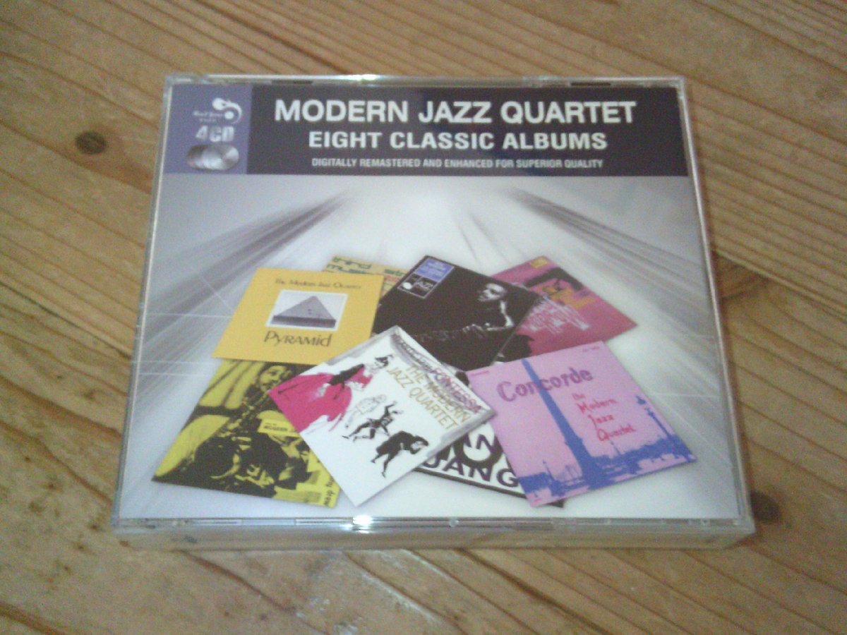 CD：MODERN JAZZ QUARTET EIGHT CLASSIC ALBUMS モダン・ジャズ・クァルテット MJQ：4枚組_画像1