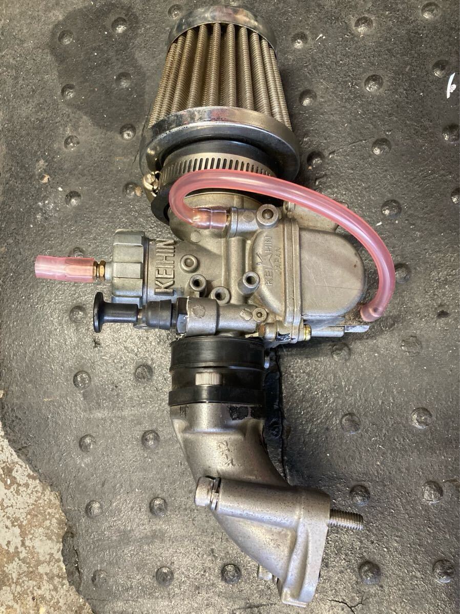 ホンダ モンキー ゴリラ 京浜 PE24 キャブレター タケガワマニホールド 社外フィルター