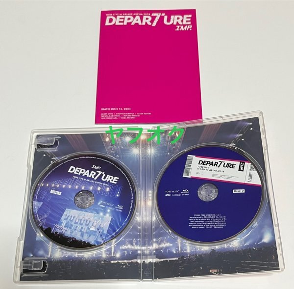 【新品未開封】IMPACT DEPART7URE TOBE LIVE 2024 超美品 国内正規品】 IMP DEPARTURE TOBE LIVE at ARIAKE ARENA
