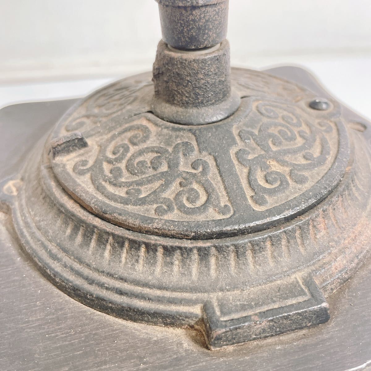 ◆コーヒーミル アンティーク 手動コーヒーグラインダー アンティーク＆木製 ヴィンテージ 鋳鉄ハンドル◆B3-K_画像5