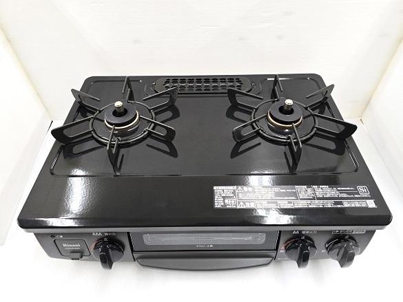 Rinnai - Rinnai ガステーブル KG34NBER-LP プロパン用 Amazon | リンナイ 3つの「安心」新搭載【気のきくコンロ】 幅約