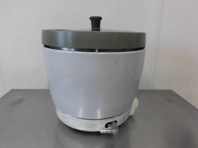 中古厨房 リンナイ Rinnai 業務用 ガス炊飯器 RR-20SF2 3.6L 都市ガス W330×D340×H350mm 店舗 飲食店 18年式_画像4