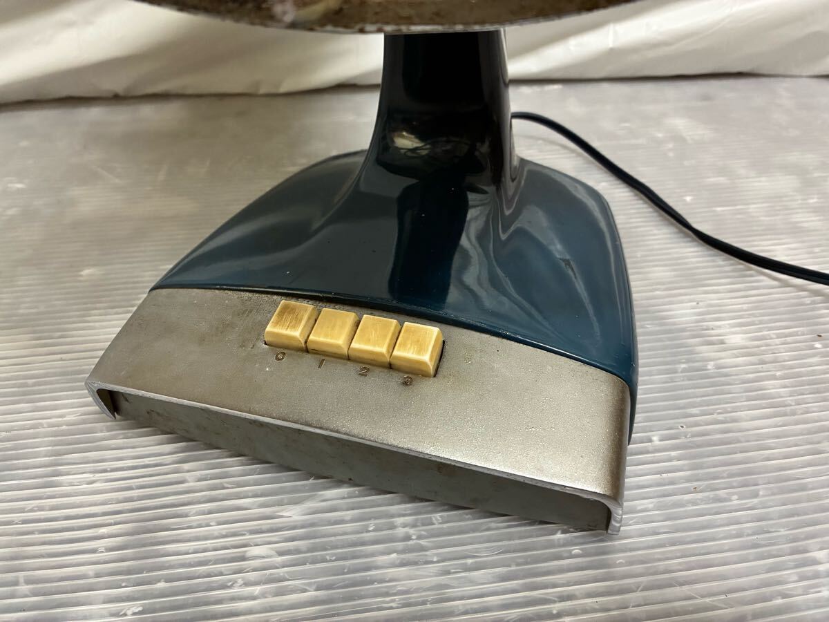 M569 рабочее состояние подтверждено подлинная вещь вентилятор Fuji электро- машина FUJI DENKI SILENT FAN немой вентилятор FKS3061 retro вентилятор 3 крыльев Showa Retro античный 