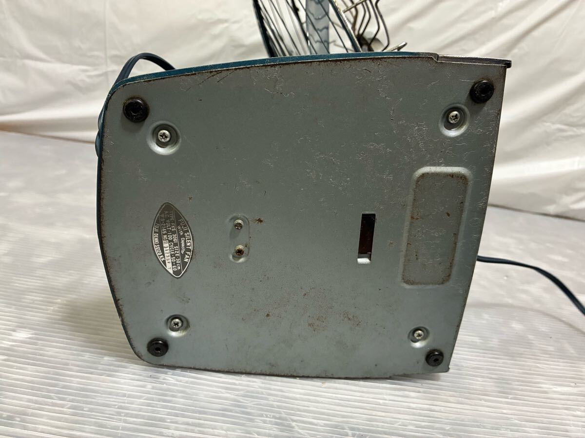 M569 рабочее состояние подтверждено подлинная вещь вентилятор Fuji электро- машина FUJI DENKI SILENT FAN немой вентилятор FKS3061 retro вентилятор 3 крыльев Showa Retro античный 