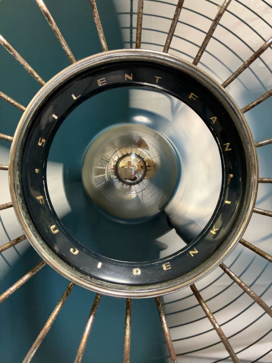 M569 рабочее состояние подтверждено подлинная вещь вентилятор Fuji электро- машина FUJI DENKI SILENT FAN немой вентилятор FKS3061 retro вентилятор 3 крыльев Showa Retro античный 