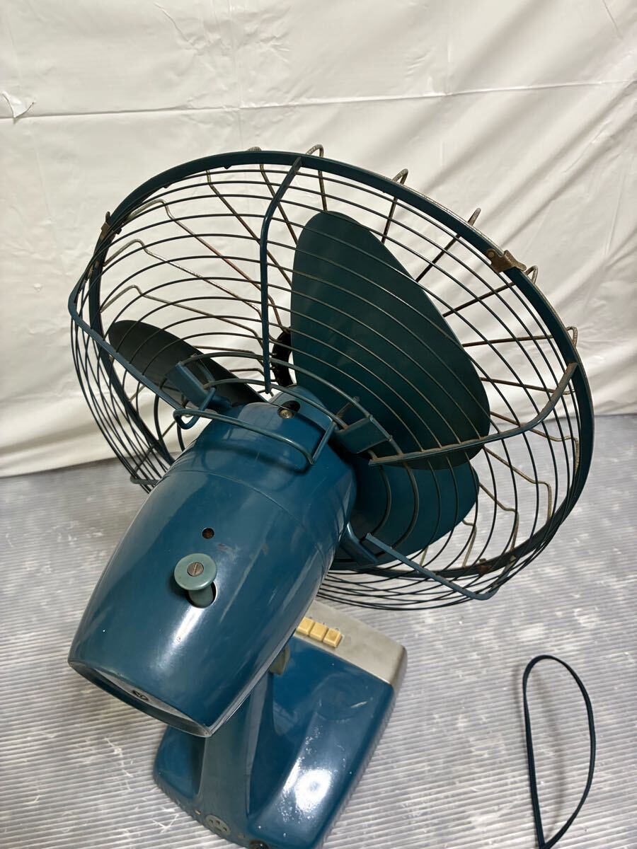 M569 рабочее состояние подтверждено подлинная вещь вентилятор Fuji электро- машина FUJI DENKI SILENT FAN немой вентилятор FKS3061 retro вентилятор 3 крыльев Showa Retro античный 