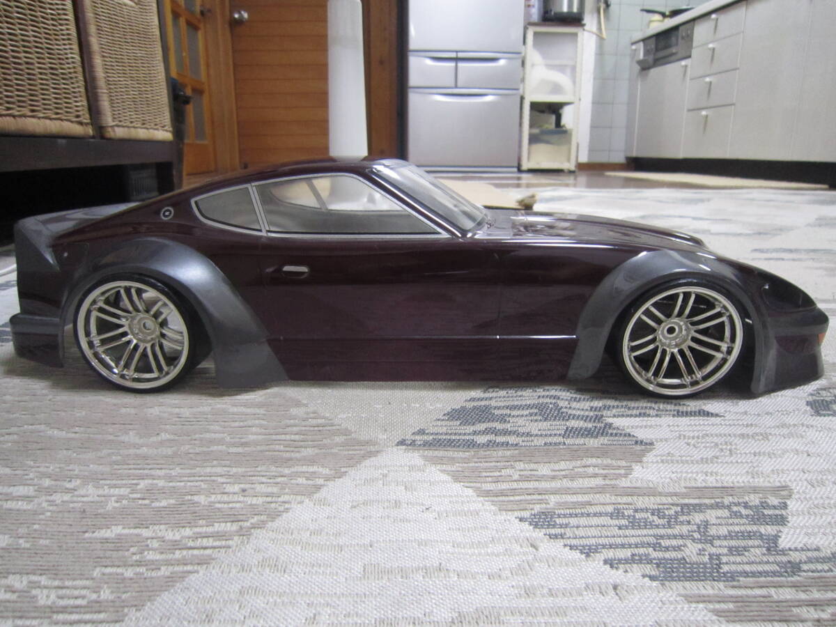 1/10　日産240 Z マルーン カラー　スペアボディ　値下げ！ 1/10 240 Z マルーン カラー スペアボディ - メルカリ