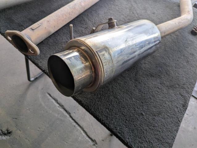 ムーヴ カスタムRS CBA-L152S 社外 Jworks AutoJuwell マフラー JB-DET 2WD 03S01729