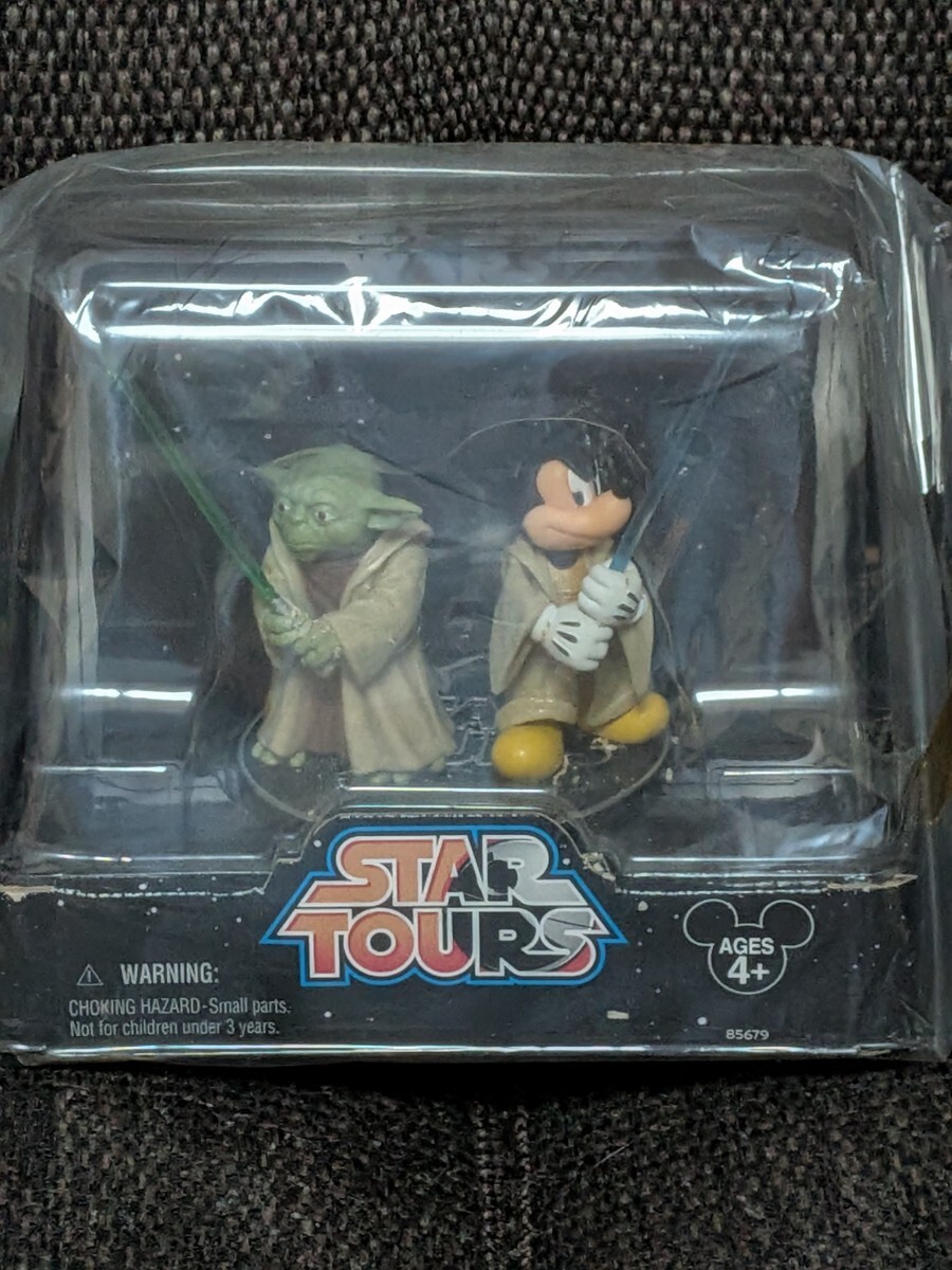 USディズニー STAR TOURS STAR WARS ヨーダ ジェダイミッキー 未開封品_画像1