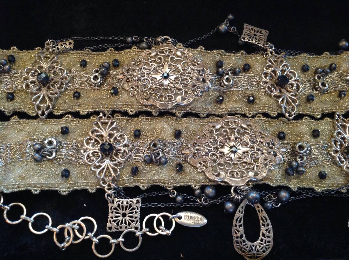 ヴィンテージ コシノヒロコ　HIROKO KOSHINO ファション ベルト 未使用_画像2