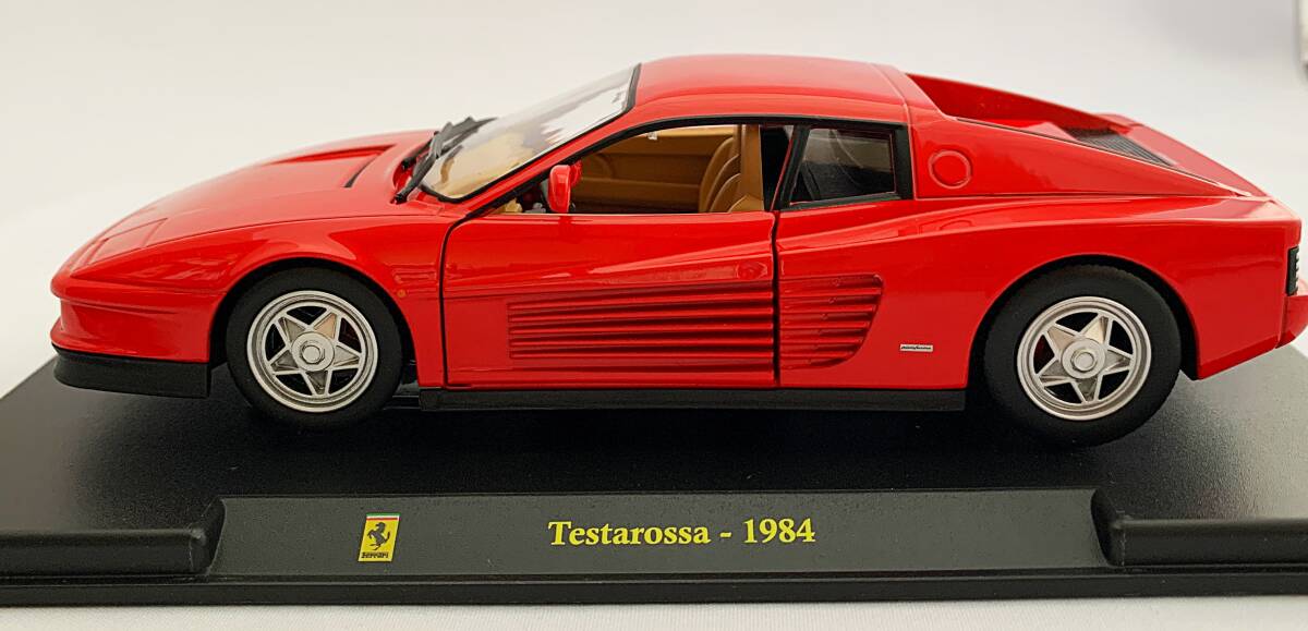 ●デアゴスティーニ レ・グランディ・フェラーリコレクション No.5『Testarossa(テスタロッサ) - 1984』1/24 ダイキャストモデル ●Ferrari_画像2