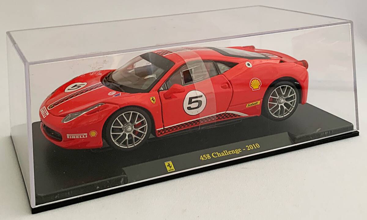 ●デアゴスティーニ レ・グランディ・フェラーリコレクション No.21『458 Challenge(チャレンジ)- 2010』1/24 ダイキャストモデル●Ferrari_画像1