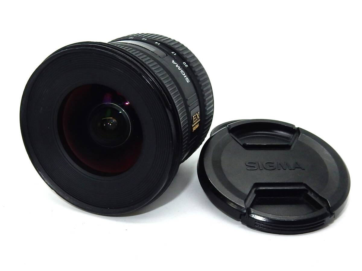 ★美品★ SIGMA シグマ 10-20mm F4-5.6 EX DC HSM 前後キャップ付属 ニコンマウント #S916_画像1