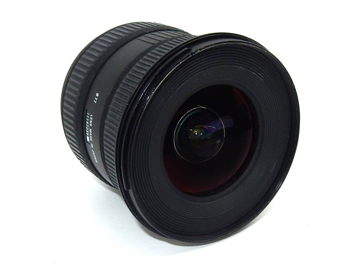 ★美品★ SIGMA シグマ 10-20mm F4-5.6 EX DC HSM 前後キャップ付属 ニコンマウント #S916_画像3
