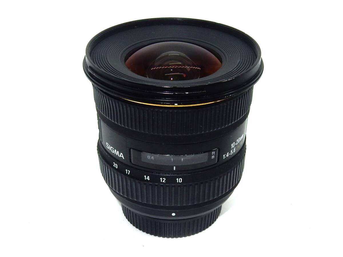 ★美品★ SIGMA シグマ 10-20mm F4-5.6 EX DC HSM 前後キャップ付属 ニコンマウント #S916_画像7