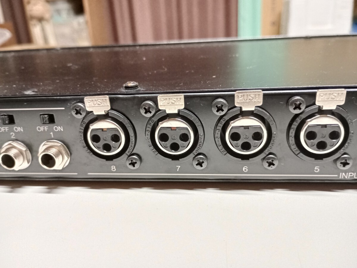 YAMAHA　マイク ライン プリアンプ MLA7　8ch YAMAHA MLA7 8chマイク/ラインプリアンプ | 中古 山陽電子商会