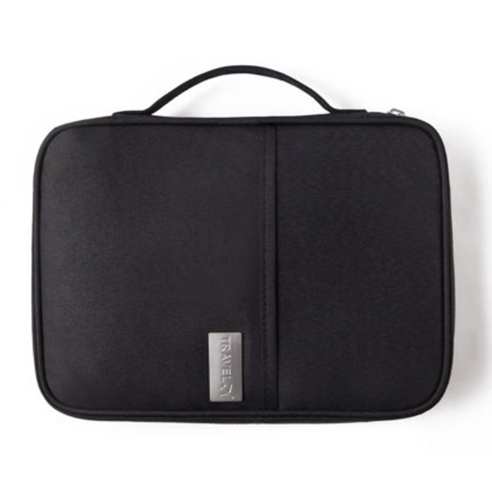 ☆ ブラック ☆ マルチケース pmymucase001 マルチケース 薄型 カードケース ペン入れ パスポートケース カード入れ お札入れ 通帳ケース_画像1