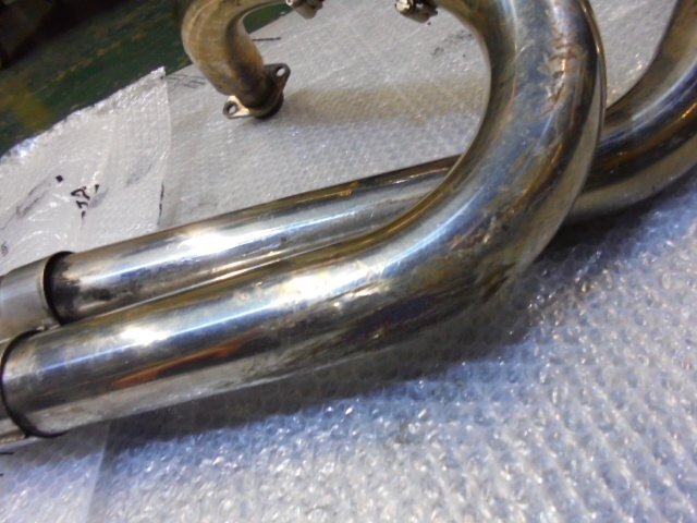 ドラッグスター400 社外 マフラー フルエキ スラッシュカット R7 8/19_画像2