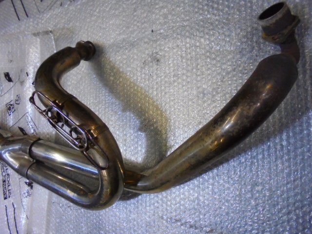 ドラッグスター400 社外 マフラー フルエキ スラッシュカット R7 8/19_画像3