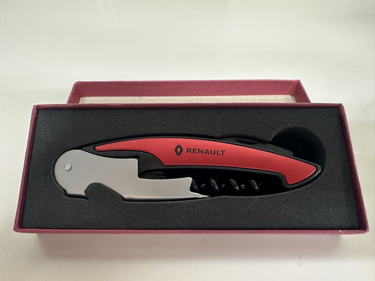 ルノー　オリジナル　ワインオープナー　ソムリエナイフ　栓抜き　ノベルティ　非売品　未使用_画像1