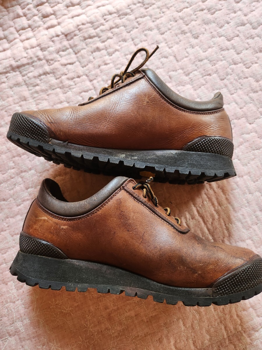 即決　goro ゴロー ウォーキングシューズ　レザースニーカー　靴_画像2