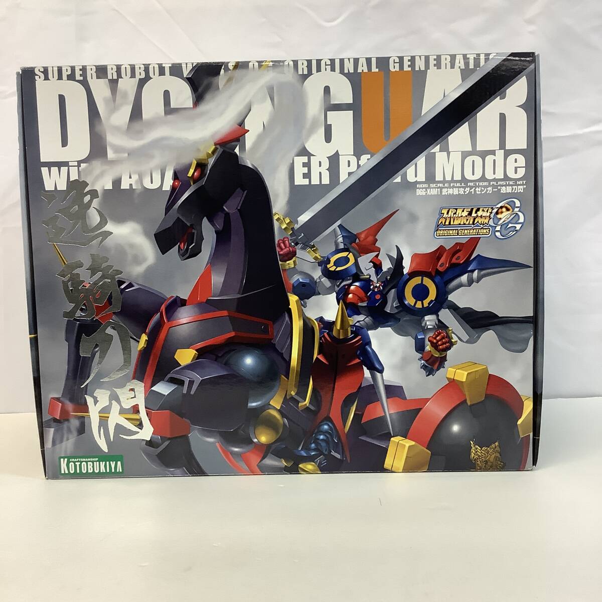 42　中古品 未組立 コトブキヤ スパロボ 武神裝攻ダイゼンガー逸騎刀閃 (140)