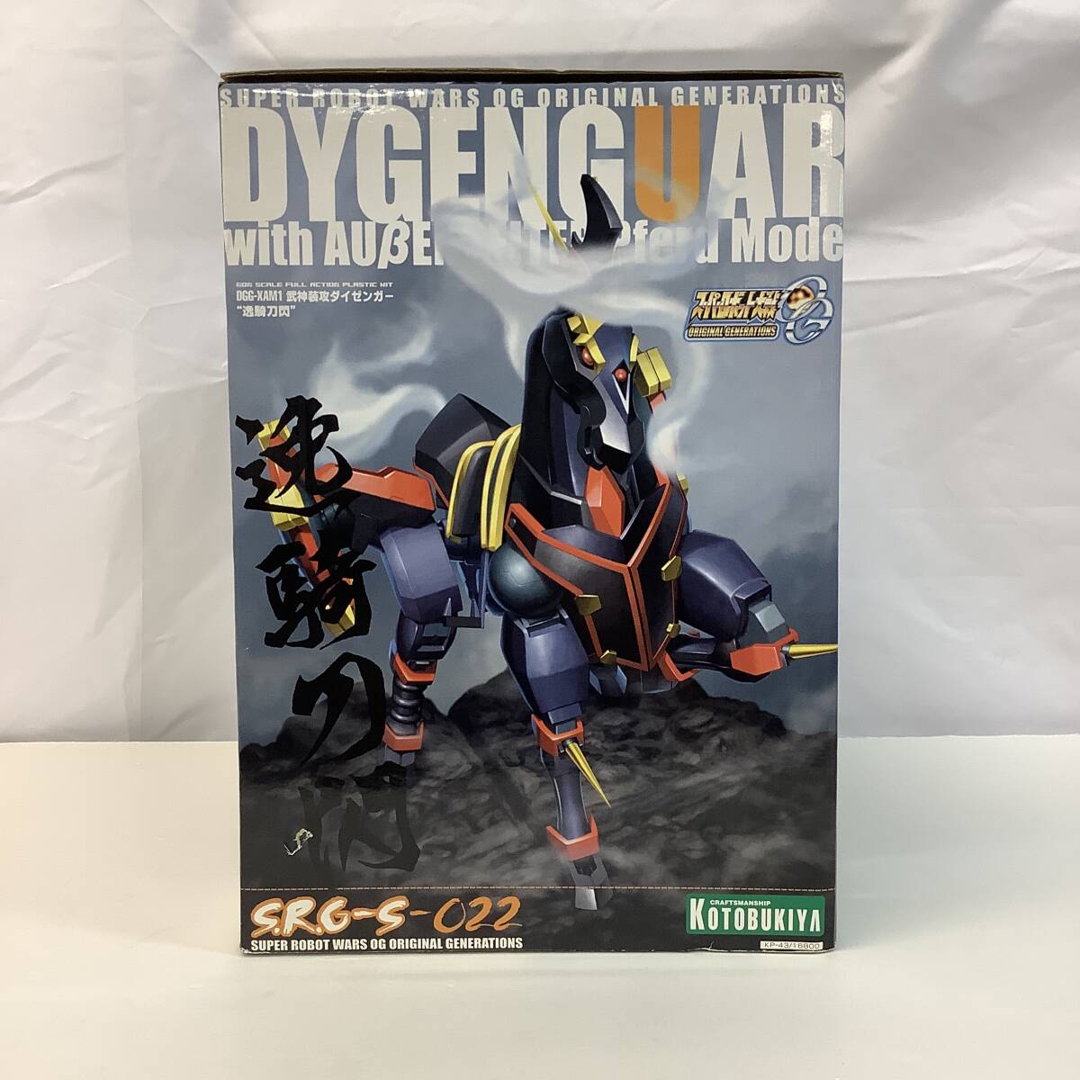 42　中古品 未組立 コトブキヤ スパロボ 武神裝攻ダイゼンガー逸騎刀閃 (140)