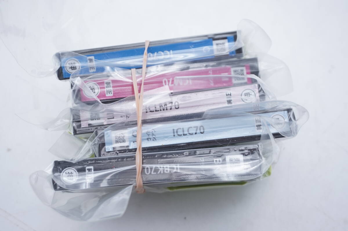 【在庫２】 EPSON　純正　IC70　５色　BK　C　LC　M　LM　エプソン　インク　70_画像1