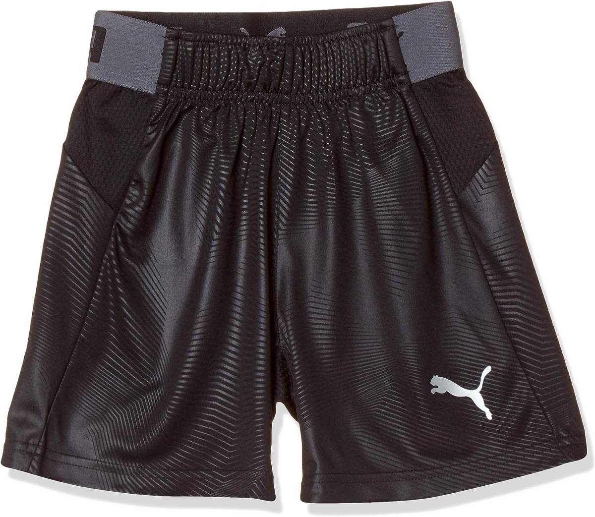 【KCM】Z-puma-570-160★展示品【PUMA】ジュニア プラクティスパンツ FTBLNXT グラフィックショーツ サッカー 656241-01 ブラック 160_画像1