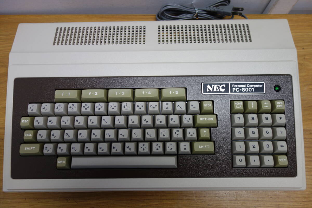 【昭和レトロ】NEC PC-8001 パーソナルコンピュータ（ジャンク品） 昭和レトロ】NEC PC-8001 パーソナルコンピュータ（ジャンク品