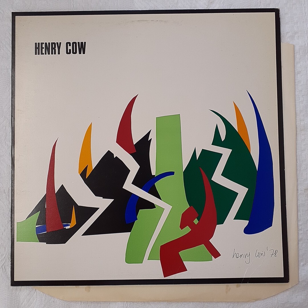 Q628 WESTERN CULTURE Henry Cow LPレコード 海外盤