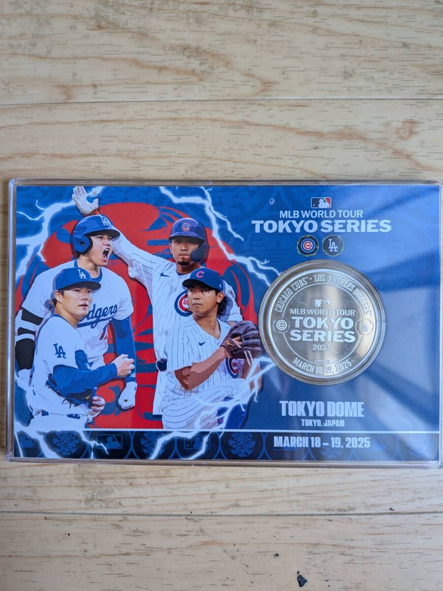 2025 MLB ワールドツアー 東京シリーズ 記念コイン ロサンゼルス