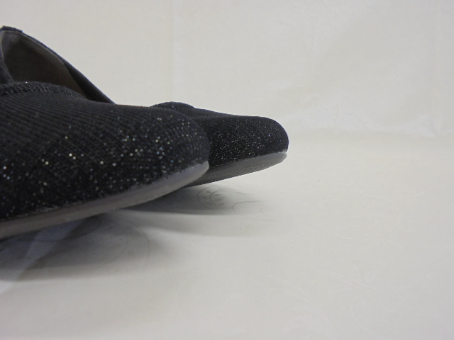 【KCM】JHKS-236-23.0★ワケあり長期展示品★LOOP&LOOP レディース ウェッジソール パンプス ブラック系 23.0cm_画像10