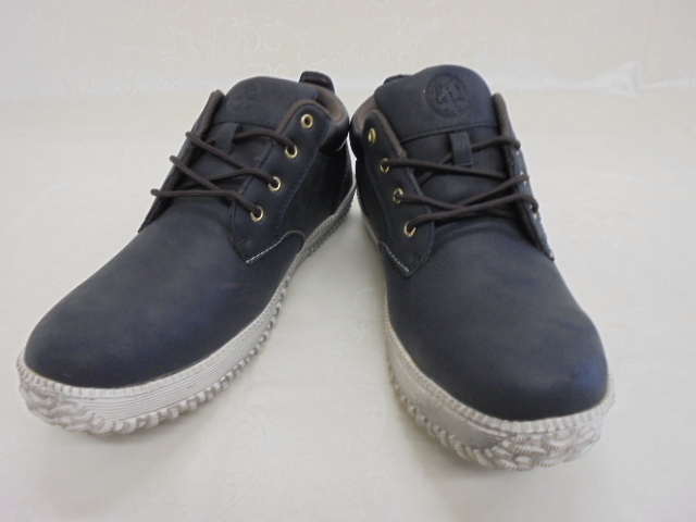 【KCM】JHKS-287-27.0★長期展示品★【DAVID DOUGRAS】メンズ スニーカー 濃紺 27.0cm_画像2