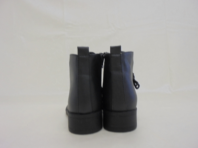 【KCM】JHKS-330-M★ワケあり長期展示品★【Zipper】レディース　ショートブーツ　ブラック　M（約23.0～23.5cm）_画像4