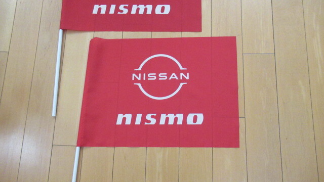 ★日産 ニッサン NISSAN 応援フラッグ 2本セット 2025 super GT_画像2