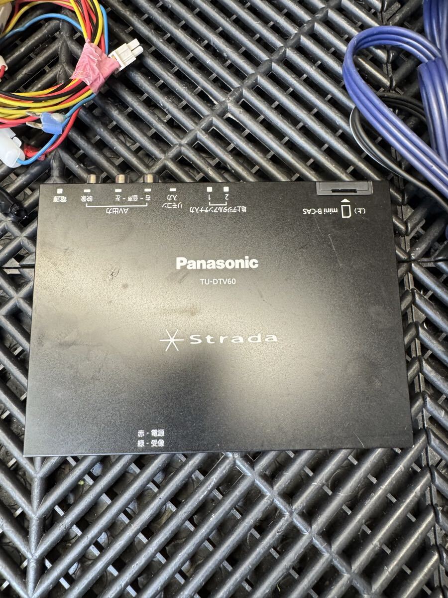 パナソニック  Panasonic ストラーダ  地デジチューナー  TU-DTV60 リモコンあり _画像2