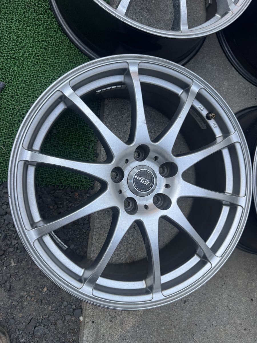 CROSS SPEED クロススピード 18インチ 7.5J ＋48 114.3/5H 4本_画像2